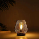 lampe de table en métal pour événements intérieurs et extérieurs