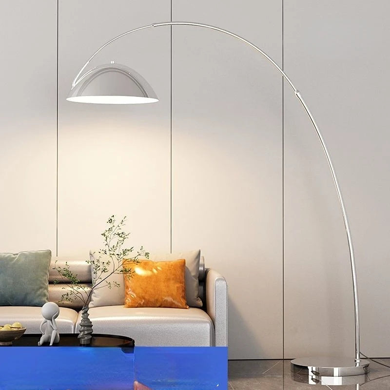 Lampadaire arc avec abat-jour moderne simple