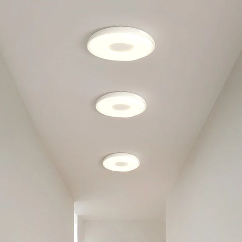 plafonnier à spectre complet style crème protection des yeux moderne - vue 4 sur 10
