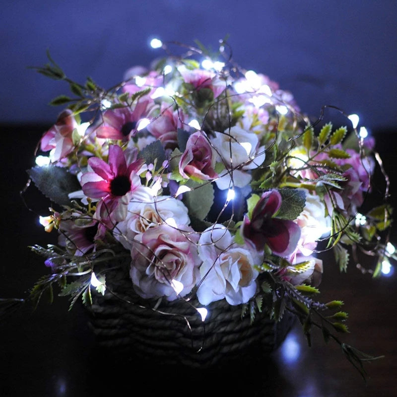guirlande lumineuse led 300 leds décoration de fête mariage noël - vue 4 sur 14