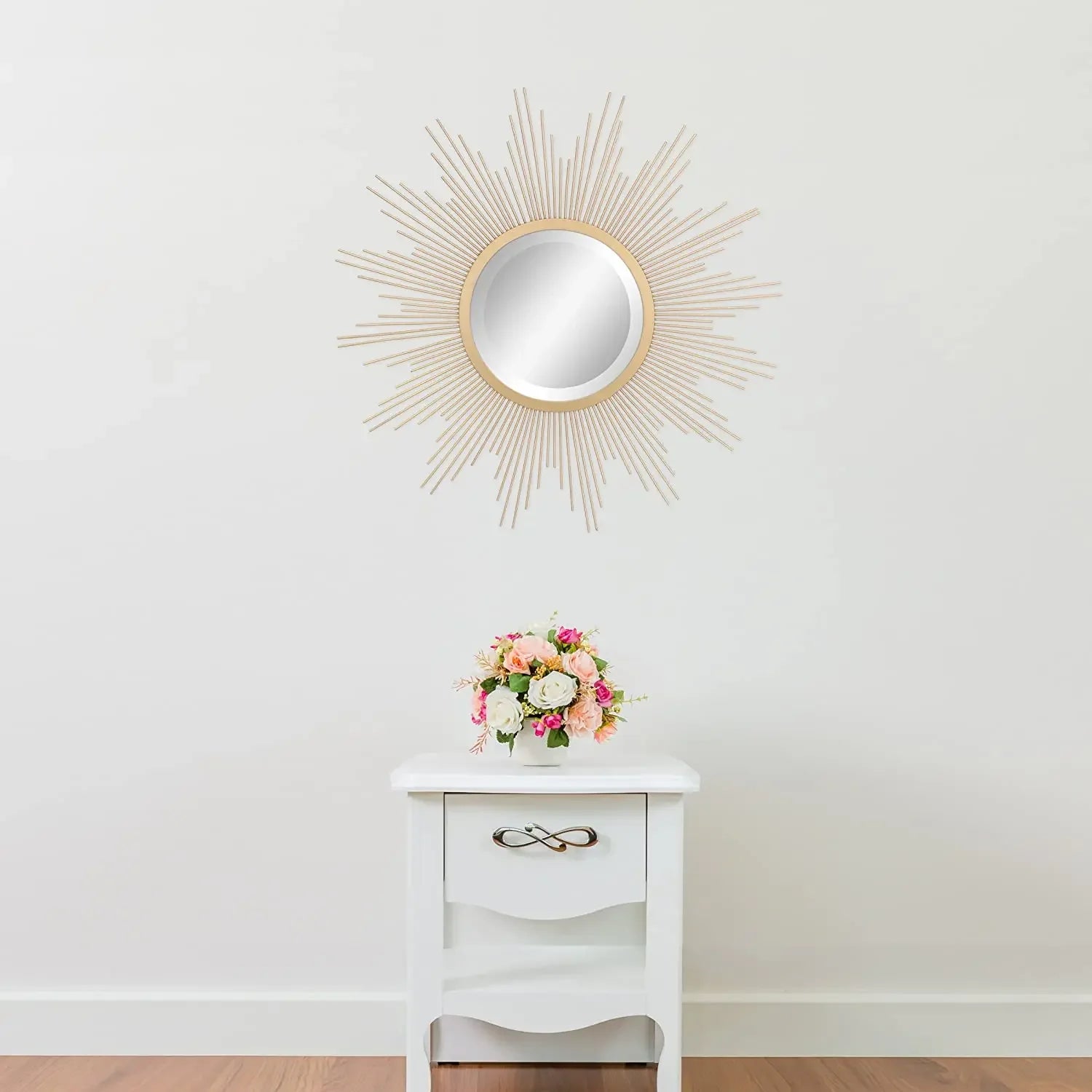 miroir décoratif en métal pour décoration murale créative - vue 5 sur 7