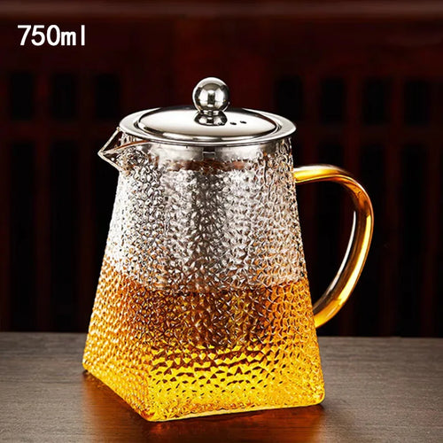 Theiere verre martele filtre inox infusion the 300ml