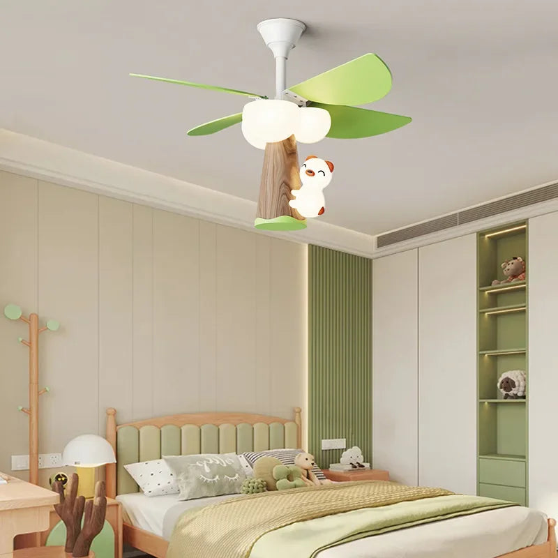 plafonnier créatif moderne enfant avec télécommande et lumière intégrée - vue 3 sur 6
