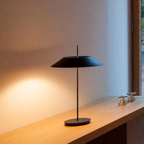 lampe à poser design en métal avec éclairage LED - vue 2 sur 12