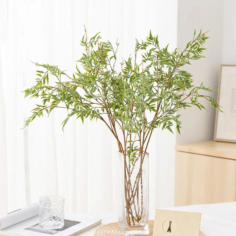 branche de fougère artificielle pour décorations festives et événementielles - vue 2 sur 8