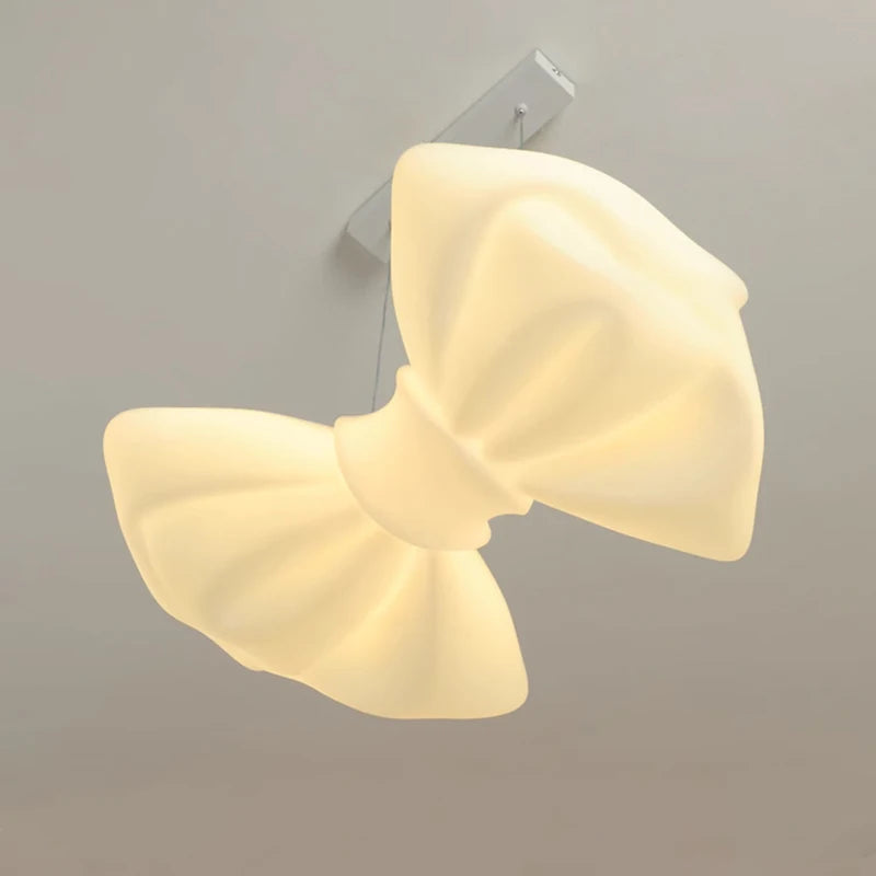 plafonnier moderne à noeud papillon led pour décoration intérieure