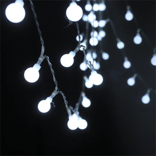 guirlande lumineuse à boules led pour mariage et jardin extérieur - vue 6 sur 9