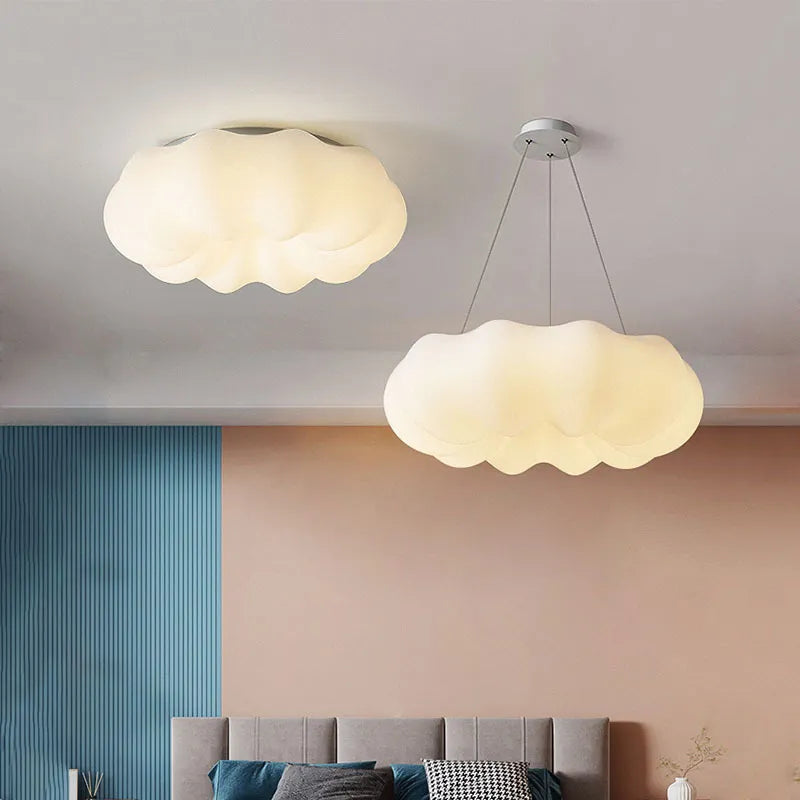 Plafonnier LED moderne nuage décoratif intérieur chambre