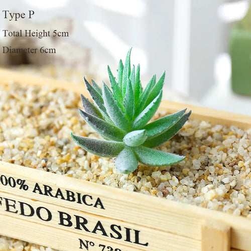 plantes succulentes artificielles décoratives pour un intérieur naturel - vue 12 sur 32