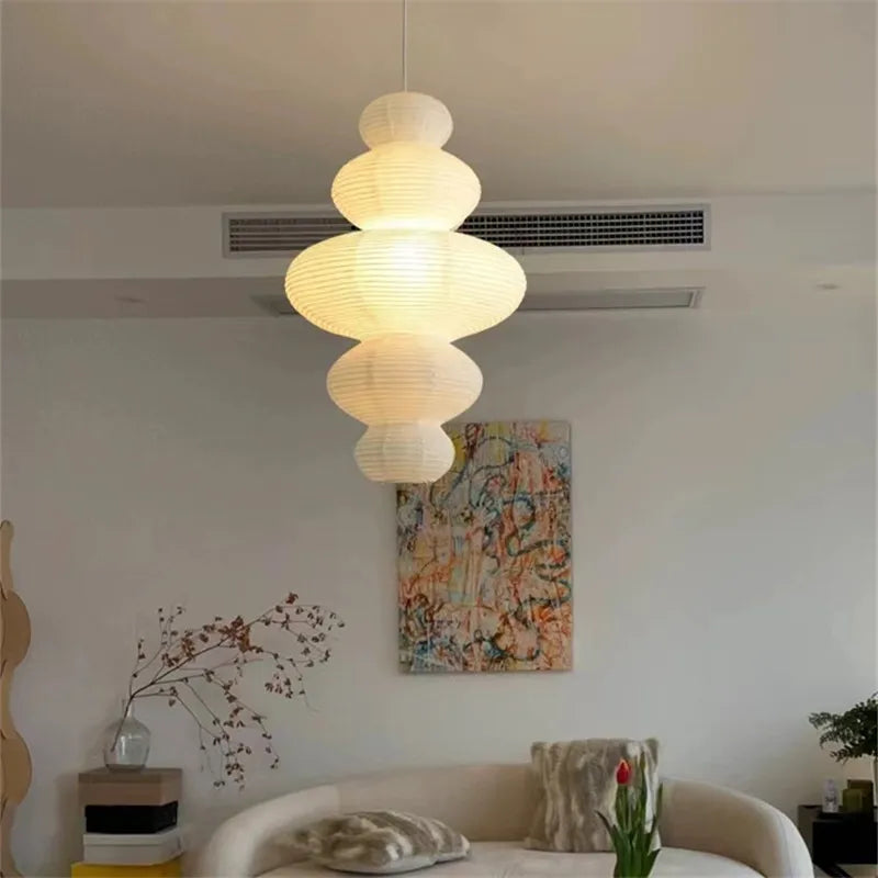 METHEDEECO Lot De 2 Suspensions Faites à La Main - Style Bohème Minimaliste - Blanc - Diamètre : 40 Cm - Parfait Pour Le Salon, Le Couloir Et La Chambre à Coucher