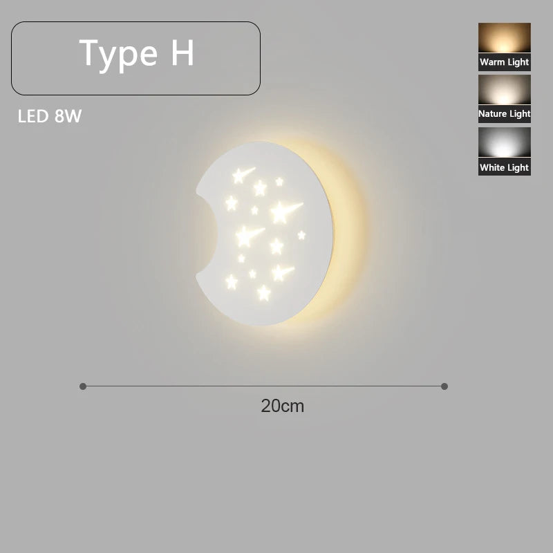 applique murale led minimaliste montée en surface - vue 13 sur 16