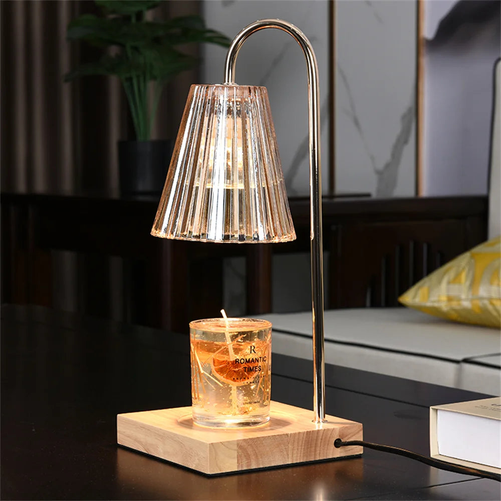 Lampe d'aromathérapie en bois - vue 2 sur 8