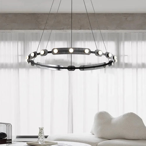 lustre moderne led suspendu pour éclairage intérieur décoratif