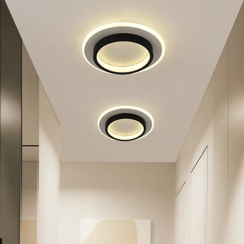 lustre nordique led simple moderne créatif balcon - vue 2 sur 24