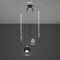 suspension en cristal moderne pour décoration intérieure élégante