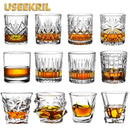 Verres whisky gravés style old fashioned cadeau