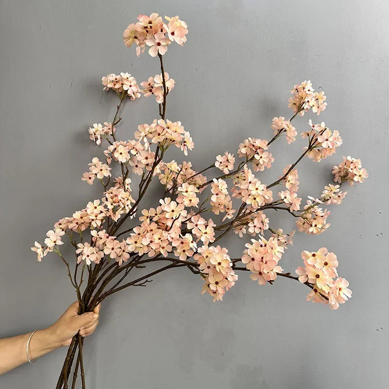 fleurs artificielles longues branches pour décoration intérieure élégante - vue 3 sur 12