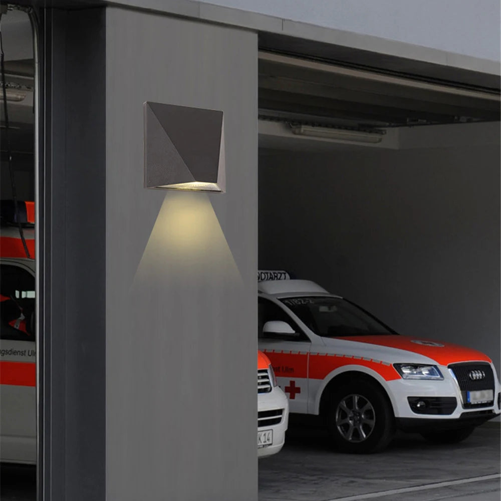 applique murale LED de jardin balcon extérieur porche Patio - vue 5 sur 7