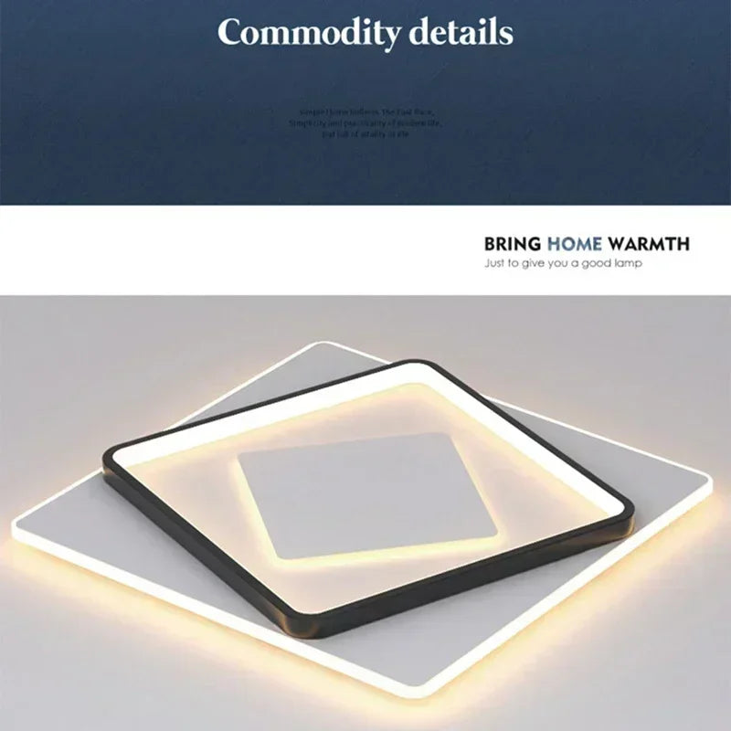 lustre moderne à leds pour décoration intérieure élégante - vue 11 sur 14