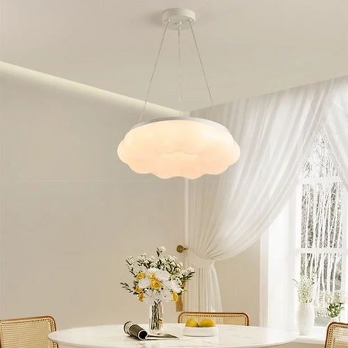 plafonnier led moderne en forme de nuage décoratif intérieur - vue 3 sur 12