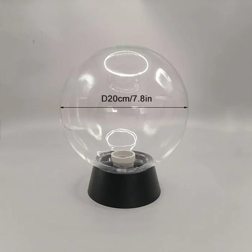 lampadaire extérieur globe noir pour éclairage de jardin et terrasse - vue 9 sur 15