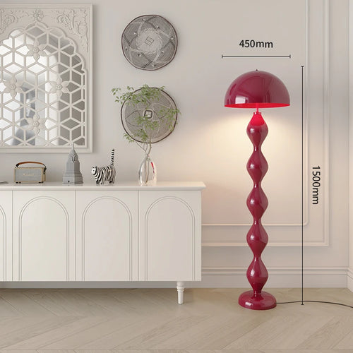 lampadaire butter gourd design créatif interrupteur à pied haut niveau - vue 9 sur 12