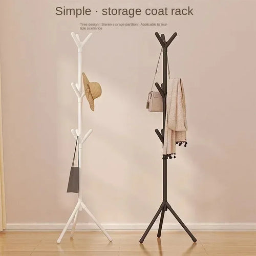 porte-vêtements pratique en forme de branche d'arbre à crochets multiples - vue 2 sur 10