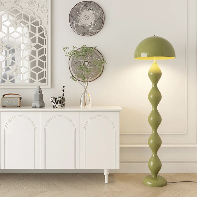 lampadaire butter gourd design créatif interrupteur à pied haut niveau - vue 6 sur 12