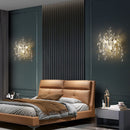 Applique murale LED en cristal