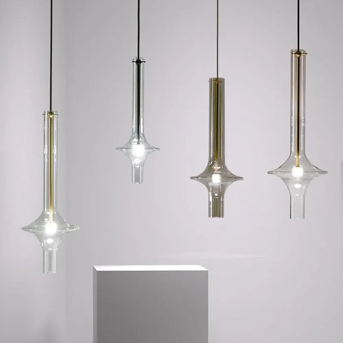 suspension en verre design nordique moderne pour décoration intérieure - vue 3 sur 10
