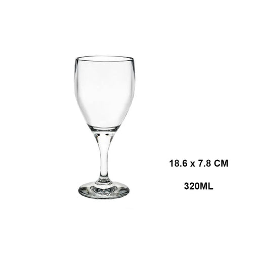 Verres à vin sans pied incassables elegants reutilisables