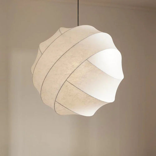 suspension en soie wabi sabi pour décoration intérieure moderne