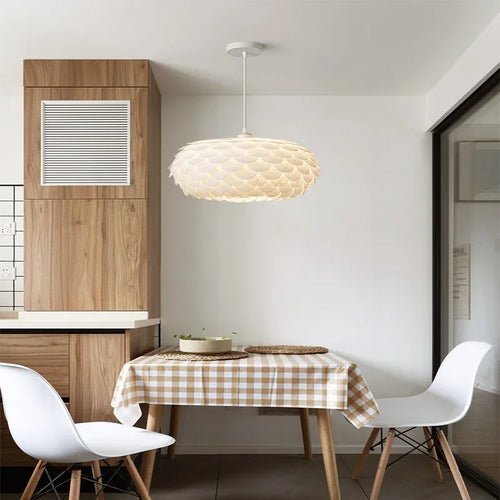 suspension nordique en forme de poisson pour décoration intérieure - vue 3 sur 9