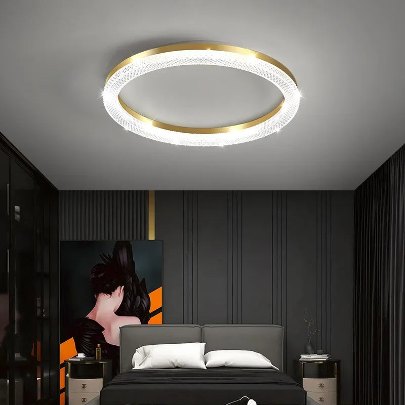 plafonnier led nordique décoration intérieure design élégant pour maison - vue 5 sur 10
