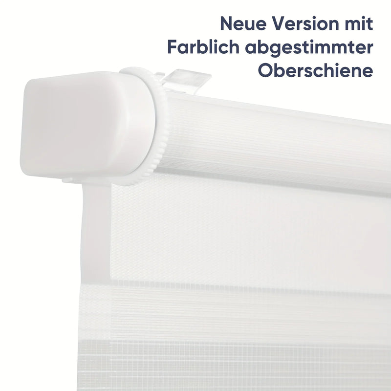 Fixation sans perçage pour store enrouleur double fenetre