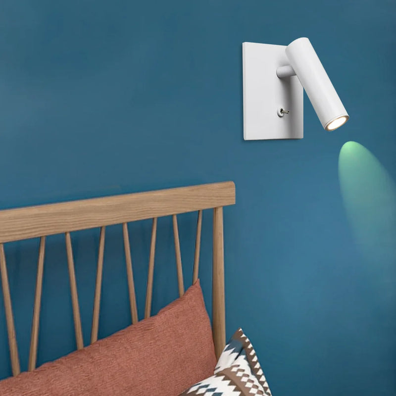 Applique murale de chevet moderne avec spot LED