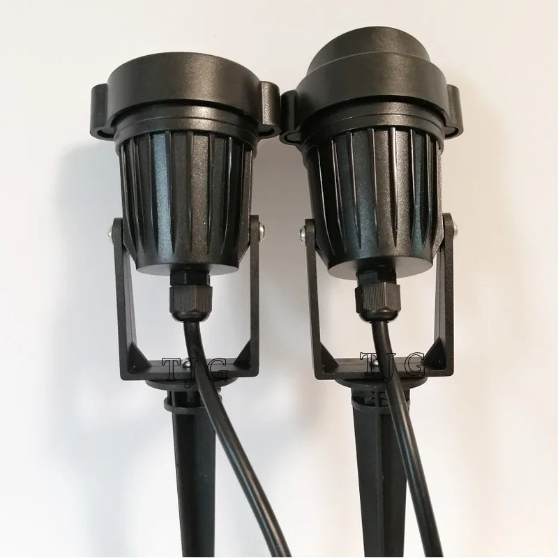 lot de 4 lampes de jardin à led pour éclairage extérieur - vue 10 sur 11