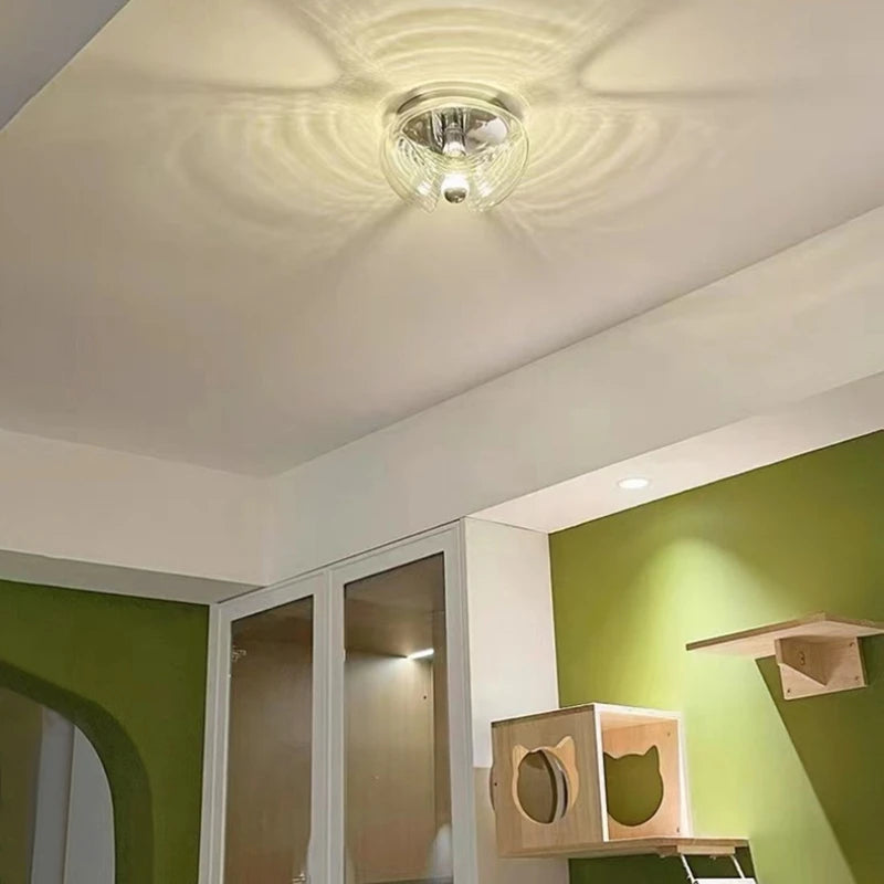 applique murale glall en métal chromé avec ampoule - vue 6 sur 12