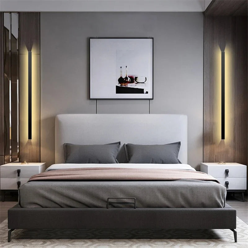 applique murale moderne minimaliste à LED pour intérieur - vue 5 sur 8
