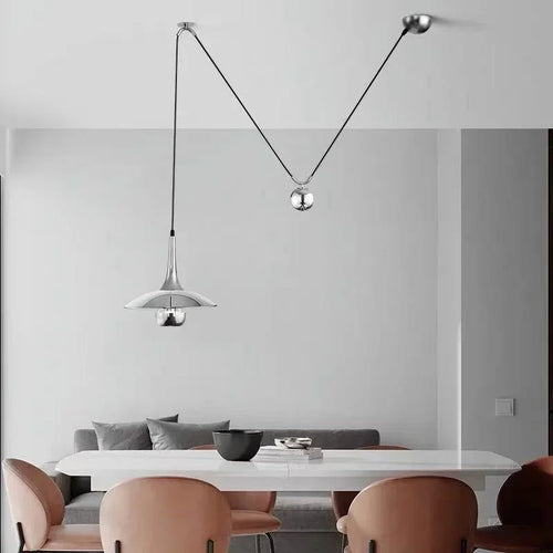suspension lumineuse réglable design moderne pour intérieur - vue 3 sur 13