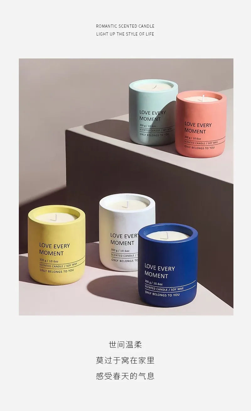 contenant à bougie en céramique fait main pour aromathérapie - vue 3 sur 11