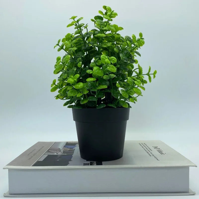 plantes artificielles en pot pour décoration intérieure et extérieure - vue 5 sur 6