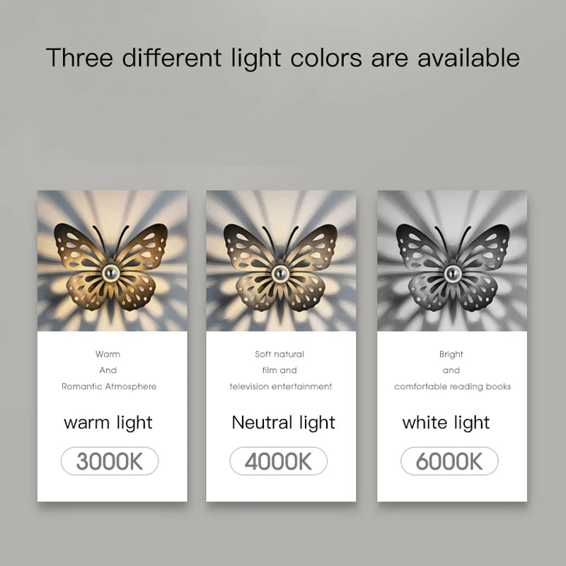 applique murale nordique en fer à led décorative pour intérieur élégant - vue 5 sur 20