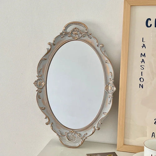 miroirs vintage décoratifs en verre pour bijoux et aromathérapie