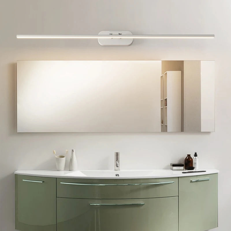 applique murale réglable 180 degrés pour miroir de toilette