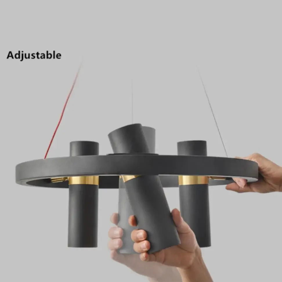 Kitchen Island Hanging Spotlight Living Room Pendant Lamp Ceiling Chandelier Suspension - vue 6 sur 9