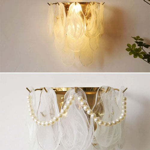 applique murale en verre à led pour décoration moderne intérieure - vue 5 sur 15