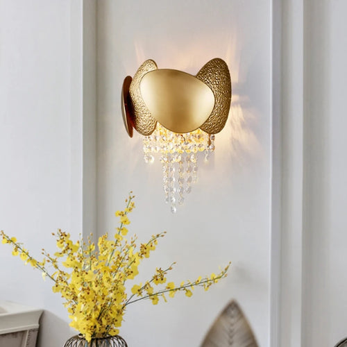 Applique murale en cristal Vintage créative de luxe