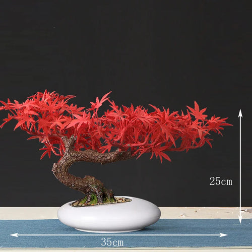 faux arbre bonsaï pour décoration intérieure et aménagement paysager - vue 19 sur 36