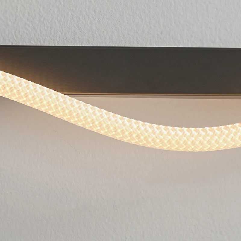 applique murale moderne minimaliste en acier inoxydable design élégant - vue 4 sur 7